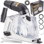 Disko apsauga, gaubtas su nusiurbimu PowerMat PM-OSK-125/32T