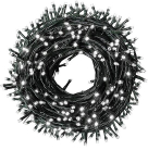 Girlianda 300 LED, 21m, &scaron;altai balta