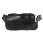 Natūralios odos rankinė, juoda