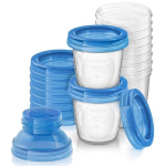 Philips Avent SCF618/10 Pieno laikymo indeliai 180ml, 10vnt