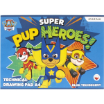 &Scaron;unyčių patrulių (Paw Patrol) eskizų knygelė A4, 10 lapų