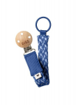 BIBS Pacifier Clip - Cornflower / Dusty Blue