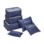 Lagamino organizatoriaus rinkinys, Navy Grip, mėlynas