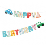 Girlianda Happy Birthday, 250 x 17 cm