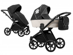 Universalus vežimėlis Lonex Emotion Flower XT01 2in1, Black