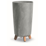 Gėlių vazonas Prosperplast Gracia Tubus Slim Beton Effect DGTL240E-422U, pilkas