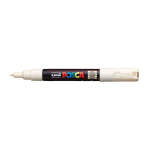 Žymeklis UNI Posca PC-1M, apvalus, 0.7 mm, smėlio