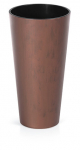 Vazonas Prosperplast Tubus Slim Corten DTUS150C-7601U, 15x28 cm