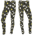 Kelnės mergaitėms Puma x Smiley World AOP 846977 01, juodos