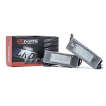 LED numerio ap&scaron;vietimas 6000K Mercedes Nissan Citroen Peugeot Fiat