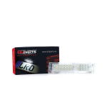 LED numerio ap&scaron;vietimas 6000K BMW X3 E83 2003-2010, BMW X5 E53 1999-2006