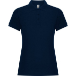 Polo mar&scaron;kinėliai moterims Roly Pegaso Women Premium, mėlyni