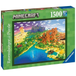 Dėlionė Ravensburger World of Minecraft, 1500 det.