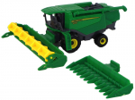 Žaislinis kombainas Lean Toys, žalias