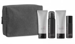Kosmetikos rinkinys Rituals Samurai vyrams: du&scaron;o želė, 50 ml + dezodorantas, 50 ml + &scaron;ampūnas ir du&scaron;o želė, 70 ml + kūno losjonas, 70 ml + kosmetinė