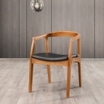 Kėdė Kalune Design Albero44, ruda/juoda