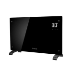 Konvekcinis &scaron;ildytuvas elektrinis radiatorius Heatum Revo H2000R, Juodas