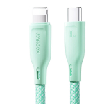 Greitas USB-C kabelis 60W Multi-Color Series, 1m, baltas