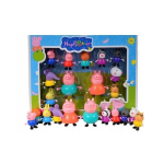 Personažų rinkinys Peppa pig, 11 vnt.