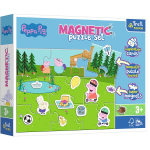 Trefl Peppa Pig Magnetinės Dėlionės Vaikams - Edukaciniai Žaidimai