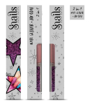 Nagų lako ir blizgučio rinkinys Snails 2in1, violetinis