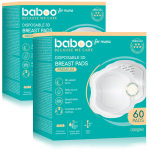 Baboo premium įklotai į liemenėlę, 120 vnt.