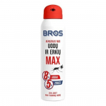 BROS MAX aerozolis nuo uodų ir erkių, 90 ml