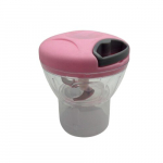 Daugiafunkcinis rankinis maisto smulkintuvas - plastikinis česnako trai&scaron;kytuvas,  Rožinė - 500 ml