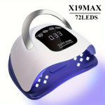 SUN X19 MAX UV LED Nagų Lempa, 72 LED.