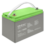 "Qoltec" giluminio ciklo gelinis akumuliatorius | 12V | 100Ah | 30,5 kg | nereikalaujantis priežiūros | Profesionalus | Ilgaamžis | PV, UPS, kemperiai