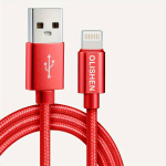 Greito įkrovimo USB laidas, Raudona