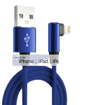 MFi USB laidas iPhone, Mėlyna