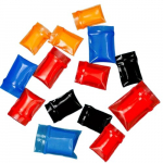 100 vnt. mini ziplock mai&scaron;eliai: papuo&scaron;alams ir smulkmenoms., 4*5cm juodos spalvos
