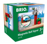 Magnetinio varpelio signalas &ndash; BRIO pasaulis &ndash; Ravensburger &ndash; Geltona &ndash; Mi&scaron;rus nuo 3 metų