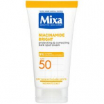 Veido kremas Mixa Niacinamide Bright SPF 50 nuo tamsių dėmių, drėkinamasis