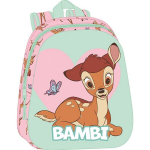 Vaik&scaron;čiotojo kuprinė - Safta - Bambi 3D - 27x10x33cm - Termoformuotas dizainas - Praktinės ki&scaron;enės