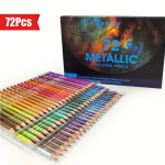 72 vnt. metaliniai spalvoti pie&scaron;tukai, mink&scaron;ti, ry&scaron;kūs.