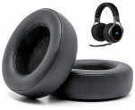 2x Ausų pagalvėlės Kempinėlės Corsair Virtuoso RGB WIRELESS CARBON Black