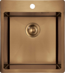 Virtuvinė plautuvė Deante Olfato Precious, ZPO_C10A, Brushed bronze