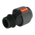 Jungiamosios detalės Gardena 25 mm x 1'' i&scaron;orinis sriegis