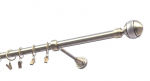 Viengubas karnizas 19mm OLIMP, 300 cm, antikos