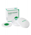 Ryžių miltelių biri pudra fiksuojanti makiažą Ecocera 15 g