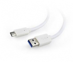 Gembird CCP-USB3-AMCM-6-W, USB-A/USB-C, 1.8 m