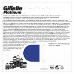 Dvia&scaron;meniai skutimosi peiliukai Gillette Platinum, 5vnt.