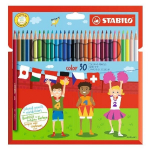 Spalvoti pie&scaron;tukai&nbsp;Stabilo Color 30 spalvų