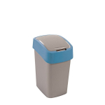 &Scaron;iuk&scaron;liadėžė Curver Flip Bin 25l, pilka/mėlyna