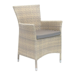 Lauko kėdė Garden4You Wicker-1, smėlinė