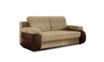 Sofa NORE Laura, ruda/smėlio spalvos