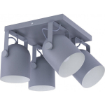 TK Lighting lubinis &scaron;viestuvas Spectra Gray 4