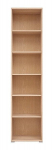 Lentyna BRW Office, 221x53x35 cm, ąžuolo spalvos